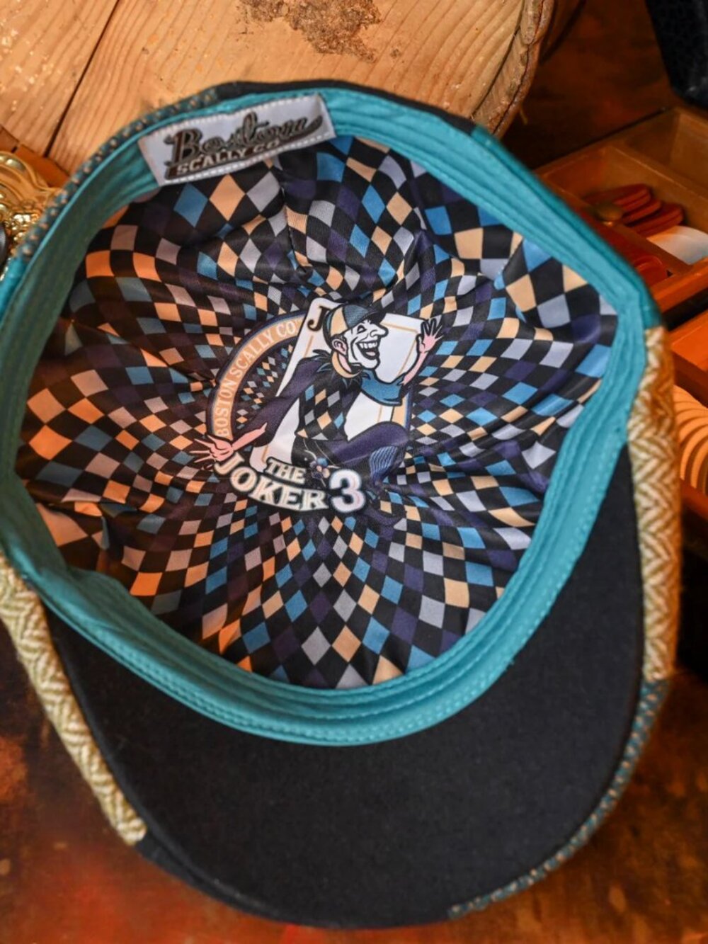 Boston Scally JOKER 3 - 8 Panel Patchwork Cap Limited Release W/ Dustbag - M/L - Picture 13 of 14